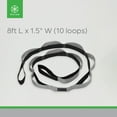 thumbnail image 2 of Gaiam Stretch Strap, 60 inches, Grey, 2 of 7