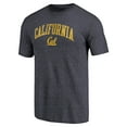thumbnail image 2 of Men's Heathered Navy Cal Bears Hometown Arched City Tri-Blend T-Shirt, 2 of 3
