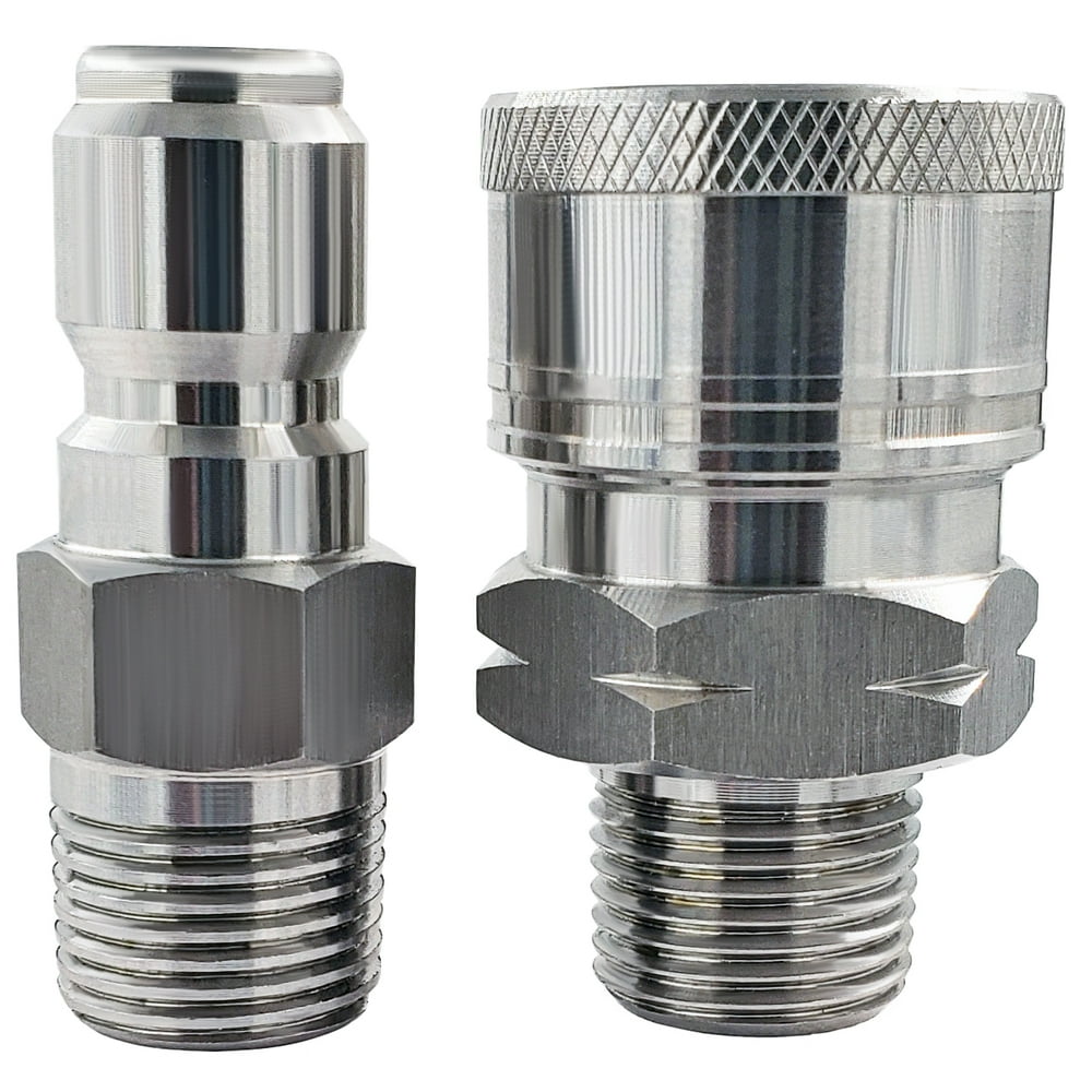 Ultimate Washer 3/8Inch Quick Connect Pressure Washer Adapter Set, Max