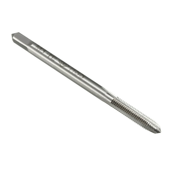 Unique Bargains Metric Taps M3 Pitch 3 Flutes H2 Thread Plug Tap HSS for Watches DIY 2.5 x 2.5mm Square End