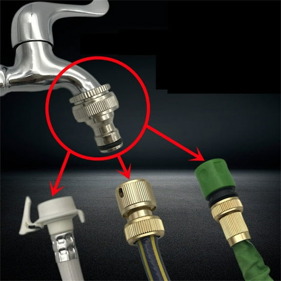 Xeede Faucet Adapter, Hose Adapter for Sink Faucet, Portable Dishwasher Faucet Adapter, Sink to Hose Adapter, Sink Adapter for Hose, Sink Hose Attachment for Faucet for Dishwasher