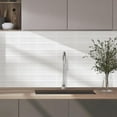 thumbnail image 3 of Clever Mosaics Self Adhesive Vinyl Tile Premium White Finger Tile Backsplash for Kitchen Bathroom (10 tiles), 3 of 8