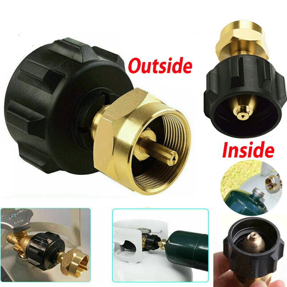 12 foot Barbecue Propane Hose Adapter Assembly LP Gas Grill Tank Refill Coupler 
