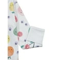 thumbnail image 3 of Wonder Nation Baby Boys or Girls Zip Front Footed Pajamas, Sizes Preemieie-6/9 Months, 3 of 3