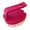 Red, variant on Veggie Wash Brush with Non-Slip Grip,Bristles Vegetable Cleaner Brushs,7x6.5x8inch Plastic Brush With Handle,Vegetable Brush Scrubber for Food Fruits,Potatoes,Carrots & More (White)