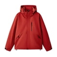thumbnail image 5 of Windbreaker Jacket Women Lightweight Long Sleeve Windproof Waterproof Zip Up Hooded Hiking Jackets with Pockets, 5 of 5