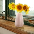 thumbnail image 6 of Sturdy Plastic Vase for Home Decor - 9 Inch Tall Flower Vase, Decorative Centerpiece for Living Room, Wedding, Christmas Gift, Farmhouse, Office, Dried/Fresh Flowers, Durable & Elegant Design, 6 of 6