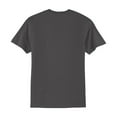 thumbnail image 5 of Port & Company Men's Comfortable Short Sleeve Tall Core Blend T-Shirt Charcoal 4XLT, 5 of 5
