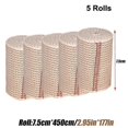 thumbnail image 2 of 5 Rolls Elastic Bandage Wrap - Compression Bandage with Self Closure and Extra Clips,Latex Free Ban, 2 of 5