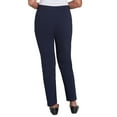 thumbnail image 2 of Alfred Dunner Women's Slimming Allure Stretch Short Length Pants, 2 of 4
