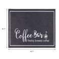 thumbnail image 7 of Unique Bargains Diatomaceous Quick Dry Coffee Mat for Kitchen Dark Gray 19.7*15.7 inch, 7 of 7