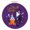B, variant on Ybomd,Complete Halloween Embroidery Starter Kit for Beginners with Pre-Printed White Skeleton Pattern, Includes Fabric Hoop Threads Needles and Step-by-Step Guidance