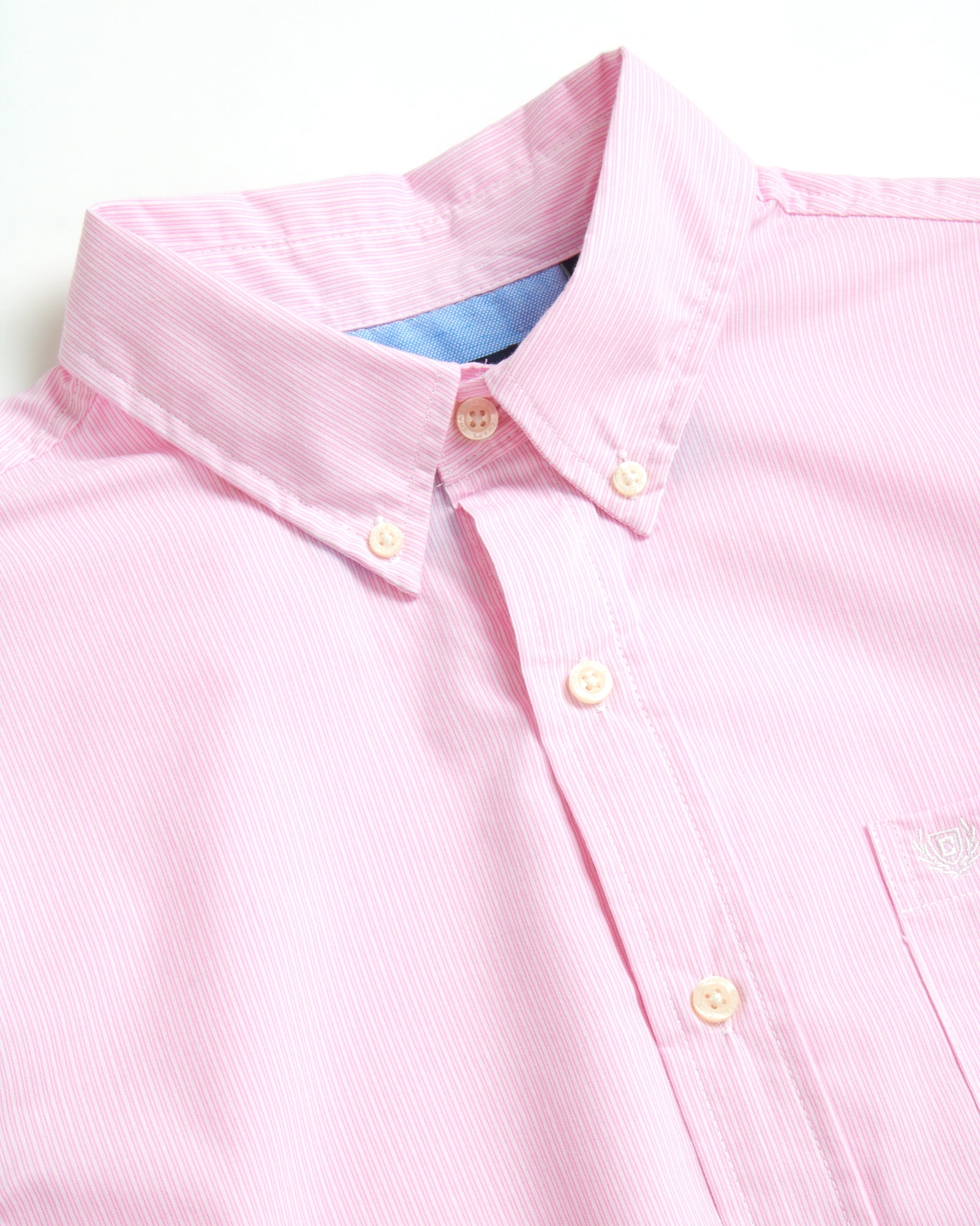 Chaps Men's Shirt - Classic Fit Short Sleeve Button Down Collared Shirt (S-2XL)