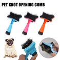 thumbnail image 6 of lianhanyi Pet Dog/Cat Brush Grooming Long Short Hair Slicker Remover Hair Massage *1, 6 of 7