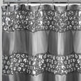 thumbnail image 2 of Popular Bath 233810 Sinatra Collection, Shower Curtain Hooks, Silver, 2 of 2