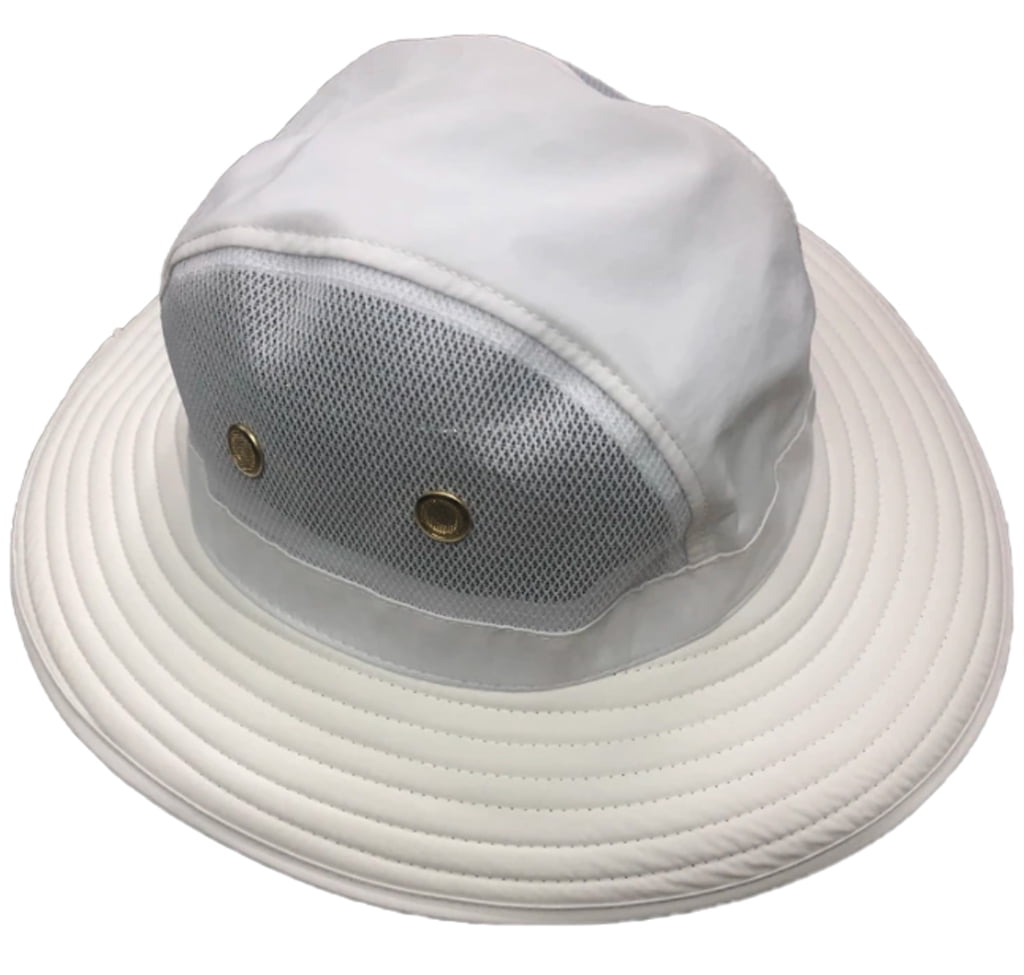 White UV50+ Golf Hat 