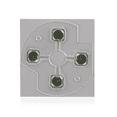 thumbnail image 1 of Esource Parts Remplacement Boutons D-Pad Carte Conductrice Compatible Manette Xbox One, 1 of 1