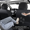 thumbnail image 6 of for NISSAN VERSA 2007-2012 Car Seat Cover, Black Car Seat Covers, Waterproof Leather 5 Seats Full Set Easy to Clean and Install Suitable for All Seasons, Pet Car Seat Covers, 6 of 9