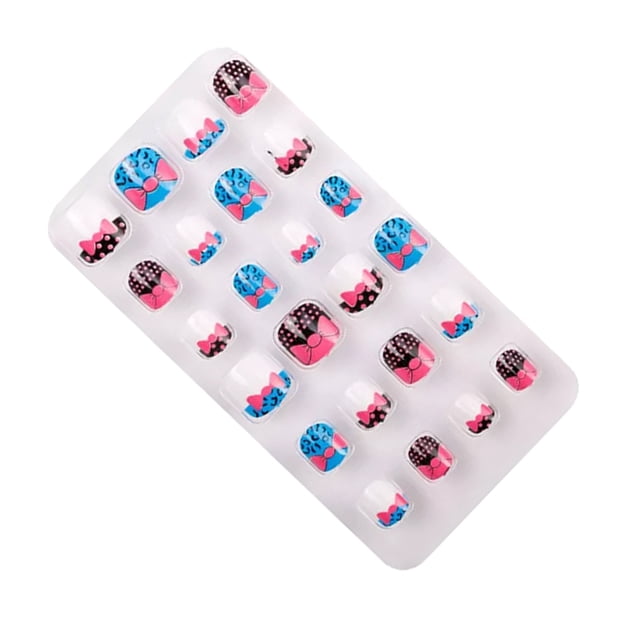 Minnieouse 1 juego de envolturas navideñas para uñas Dibujos animados Niños adorables Kit de manicura Regalos Pinceles de maquillaje y herramientas PNT-16-13 Minnieouse CE011465-13