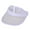 White, variant on GROFRY Ultra-thin Transparent Visor Hats Sweat Absorb Outdoor Supplies Sun Transparent Beach Visor Cap