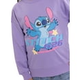 thumbnail image 2 of Stitch Kids Graphic Fleece Crewneck Sweatshirt, Sizes 4-18, 2 of 7