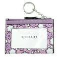 thumbnail image 3 of Coach Women's Mini Skinny Zip Id Card Case with Floral Print (Lily Multi), 3 of 4