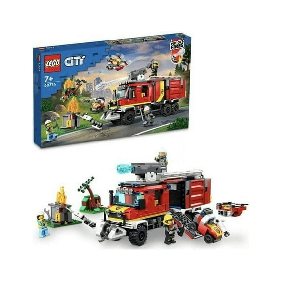 Lego City Fire Brigade Command Truck 60374