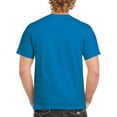 thumbnail image 2 of Gildan Men's Heavy Cotton T-Shirt, Style G5000, 2-Pack, Sapphire, X-Large, 2 of 4