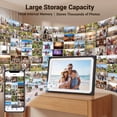 thumbnail image 5 of Ooiloln 10.1 inch Touch Screen WiFi Digital Photo Frame Built in 16GB Memory, 5 of 7