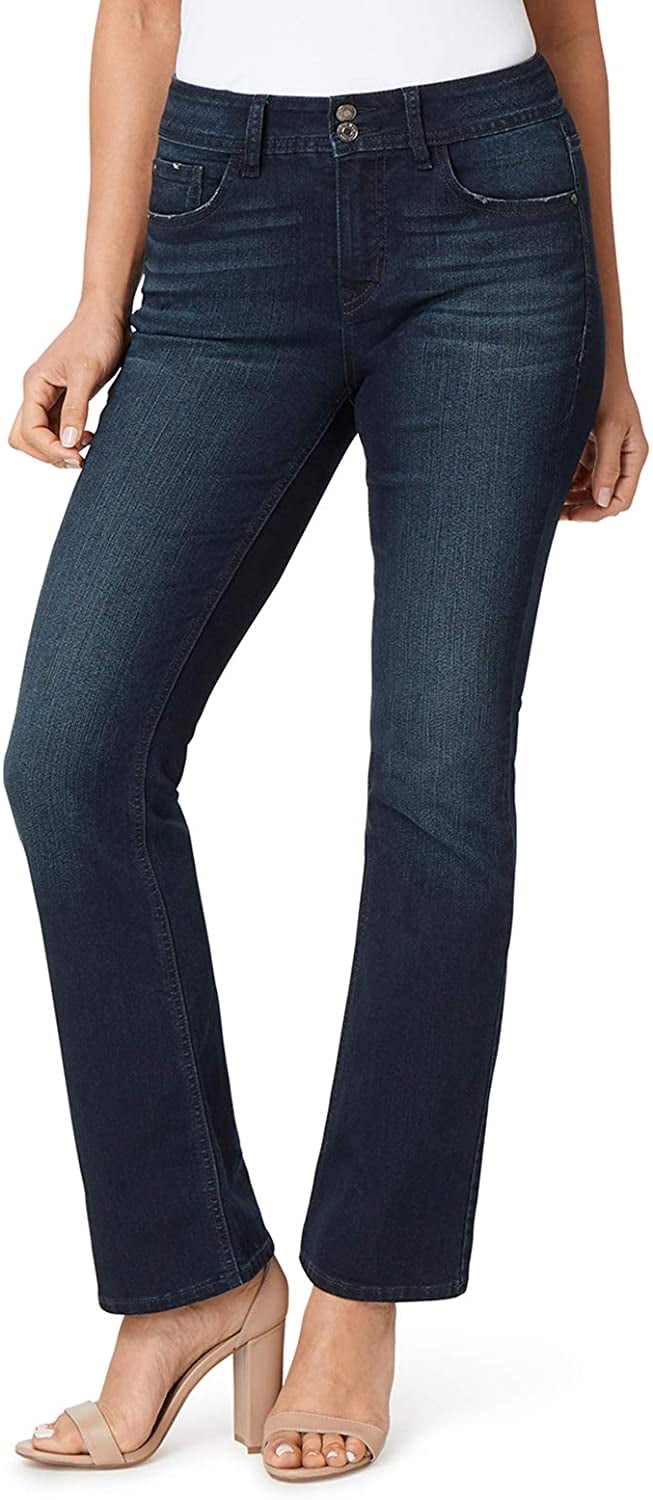 Angels Forever Young Womens Curvy Bootcut Jeans Women Clothing Jeans 