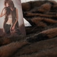 thumbnail image 2 of Oversized Throw Blanket Soft Fuzzy for Couch Fluffy Blankets Throws Faux Fur Blanket Plush Sherpa Blanket Cozy Decorative Gift Throw Blankets for Couch, Sofa Bed 74''x90'' cofffe, 2 of 6