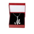thumbnail image 3 of Collar Gargantilla Letra M Horoz Plata 925 45cm WP1413, 3 of 5