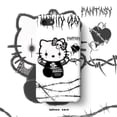 thumbnail image 1 of Funda de teléfono Hello Kitty para IPhone 11, 12, 13 Pro, XS, Max, XR, X, 7, 8Plus, carcasa de silicona suave transparente de Anime de dibujos animados oscuros, 1 of 4
