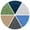 Tan/Electric Blue/White/Sage/Dark Blue/Gray, variant on RIVERSIDE 24 Pack Luxury Washcloths 12x12 with Soft Cotton 400 GSM Quick Dry and Absorbent for Face & Body - White