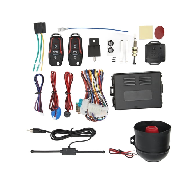 De Alarma De Seguridad, Kit De Entrada Sin Llave Para Automóvil, Alcance De 10 M, Antirrobo Universal, 12 V, Búsqueda De Automóvil, Precalentamiento De