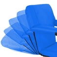 thumbnail image 3 of 20.5" Wide Stadium Seat for Bleachers With Back Support Padded Cushion Portable Reclining Bleacher Seats Camping Stadium Chair Waterproof,Blue, 3 of 16