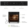 thumbnail image 3 of Horno Eléctrico Empotrable con Freidora de Aire de 75L, Control Digital, Temporizador 120min, Temp hasta 250°C | AVERA HEL75F, 3 of 10