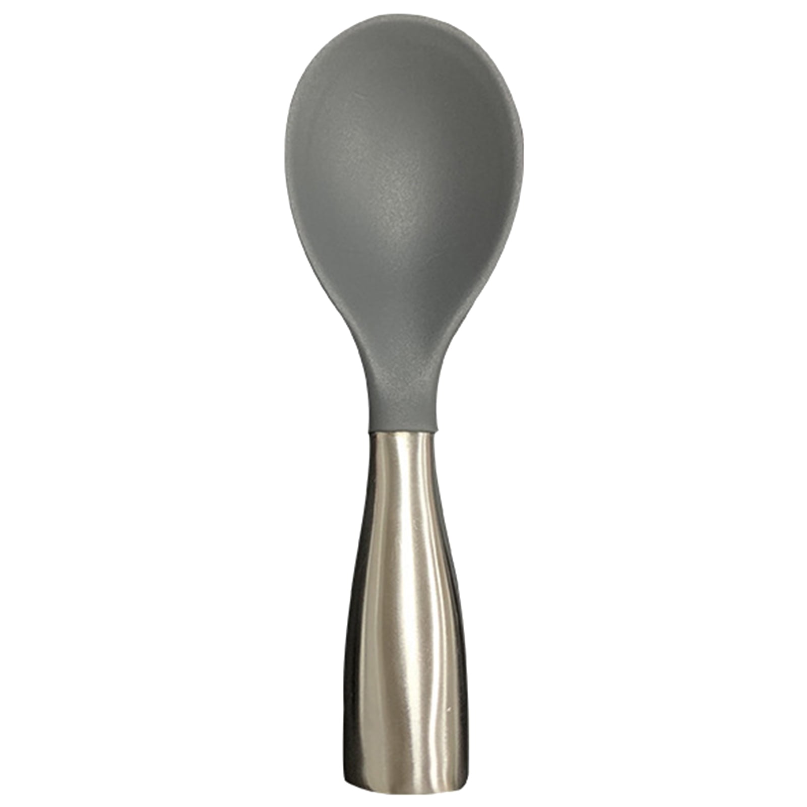 Rice Spoon Ergonomic HeatResistant Stainless Steel Handle NonStick Rice Serving Spoon