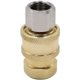 thumbnail image 2 of Kit de conector rápido macho y hembra de acero inoxidable NPT de 3/8 de pulgada para hidrolavadora, 5000 PSI (2 pares), 2 of 6