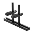 thumbnail image 2 of TISHITA GPU Support Bracket Dual Brace Adjustable Fan Mounting Graphics Card Bracket black 8cm, 2 of 8