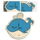 thumbnail image 3 of Reloj de pared decorativo de la historieta del reloj colgante de madera impreso animal para el dormitorio de los niños Inevent HA001629-00B, 3 of 6