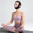 thumbnail image 5 of Double Chin Reducer, Face Slimming Strap V Line Lifting, Soft Facial Shaping Band for Sleeping Daily Use, Jawline Contouring Beauty Accessory, Black, 5 of 6