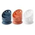 thumbnail image 2 of Milaget 1Set Pen Holder Stand Multifunctional Makeup Brush Bucket Multipurpose Home Blue Orange White, 2 of 3