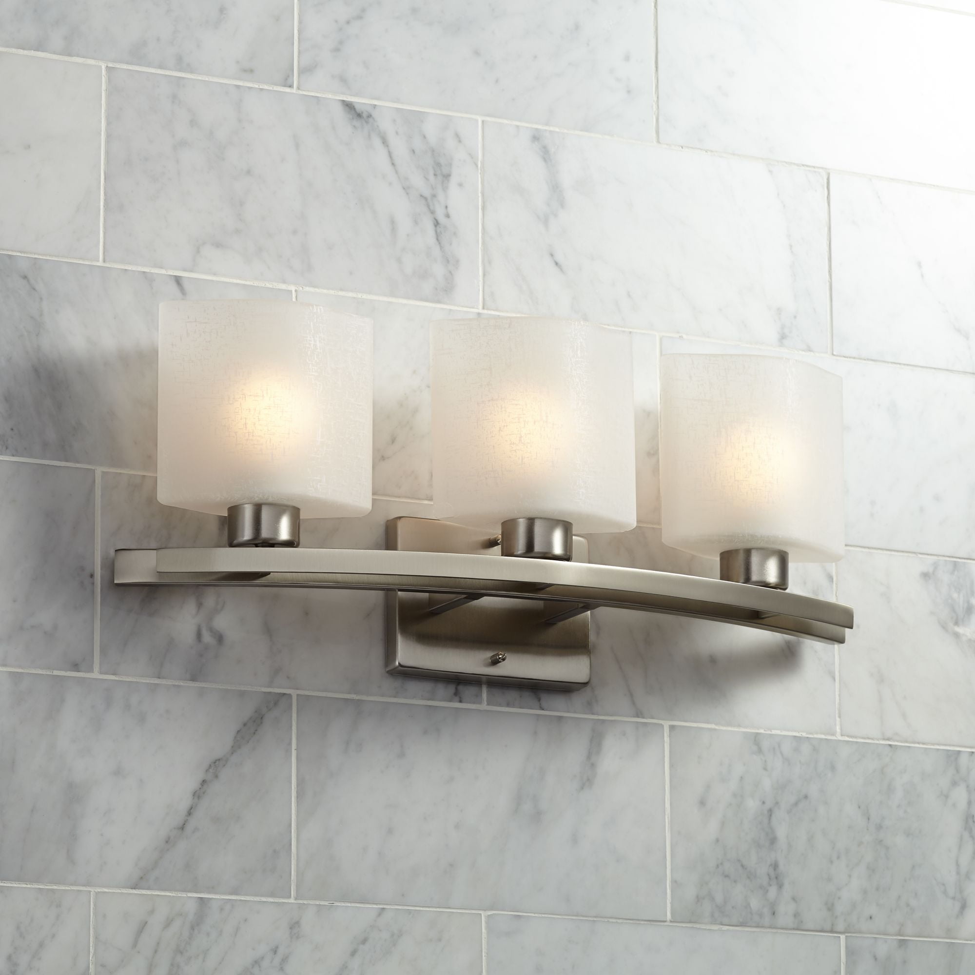 Contemporary Bathroom Lighting Fixtures Brushed Nickel Bathroom Guide