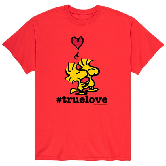 Peanuts - True Love Woodstock - Men's Short Sleeve Graphic T-Shirt