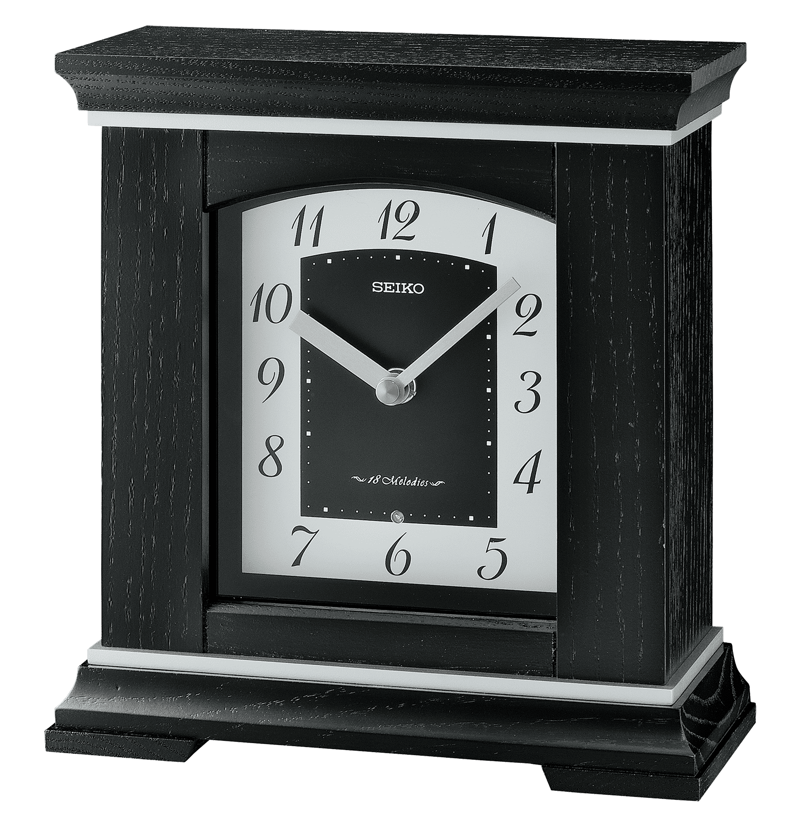 Seiko Modern Noir Wall Clock Pendulum Dual Chimes Black with Seiko Modern Noir Wall Clock Pendulum Dual Chimes Black with