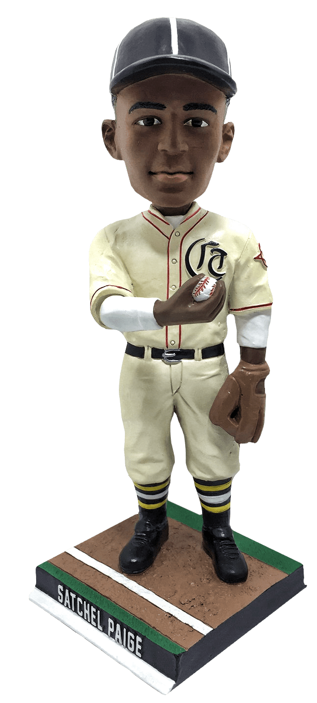 Satchel Paige Kansas City Monarchs Centennial Road Bobblehead Negro Leagues