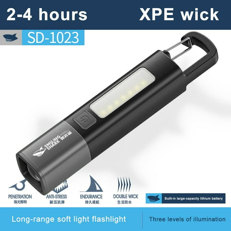 KITPIPI Smiling Shark SD1023 LED Torch Light XPE Super Bright