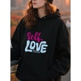 thumbnail image 3 of Cozy Motivational Quote Hoodie for Men and Women, Unisex Pullover Hooded Sweatshirt, Comfortable Cotton Poly Blend, Inspirational Everyday Casual Outfit, 3 of 5