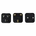 thumbnail image 1 of International Electricity Travel Adapter Plug Set Kit UK EU CHINA ISR HK IRELAND, 1 of 2